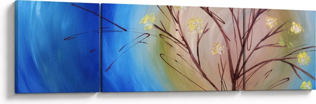 Obraz - Drzewo zakrywające słońce (170x50 cm)
