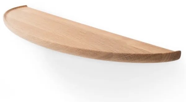 Naturalna półka z litego drewna dębowego 70 cm Mu – Gazzda