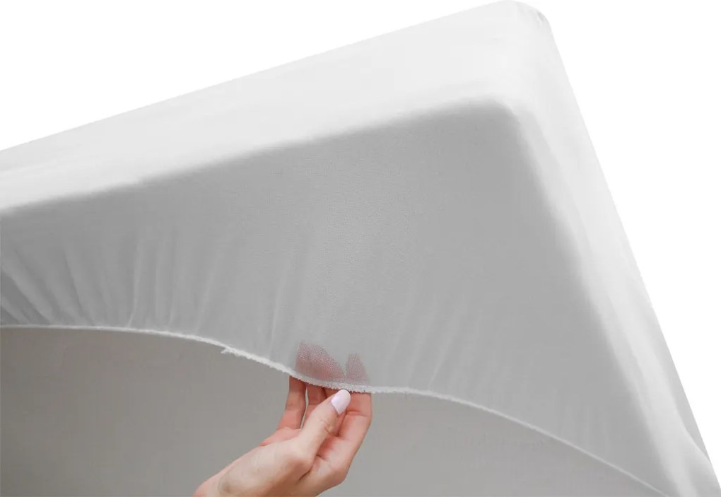 Nieprzemakalny frotowy ochraniacz na materac GUARD 90 x 200 cm
