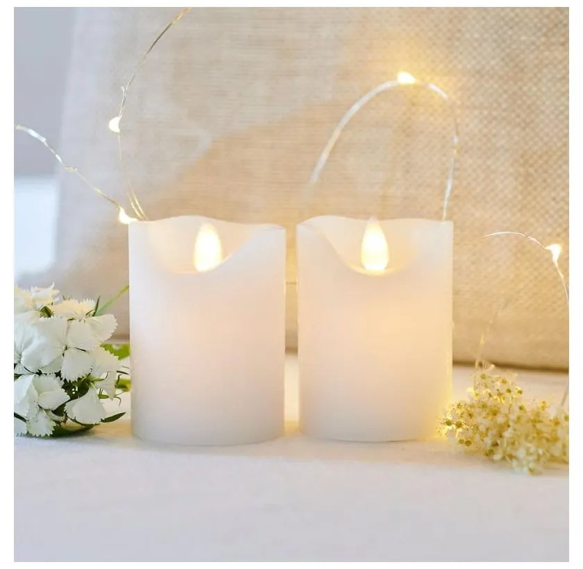 Świeczki LED zestaw 2 szt. (wysokość 6,5 cm) Sara Mini – Sirius