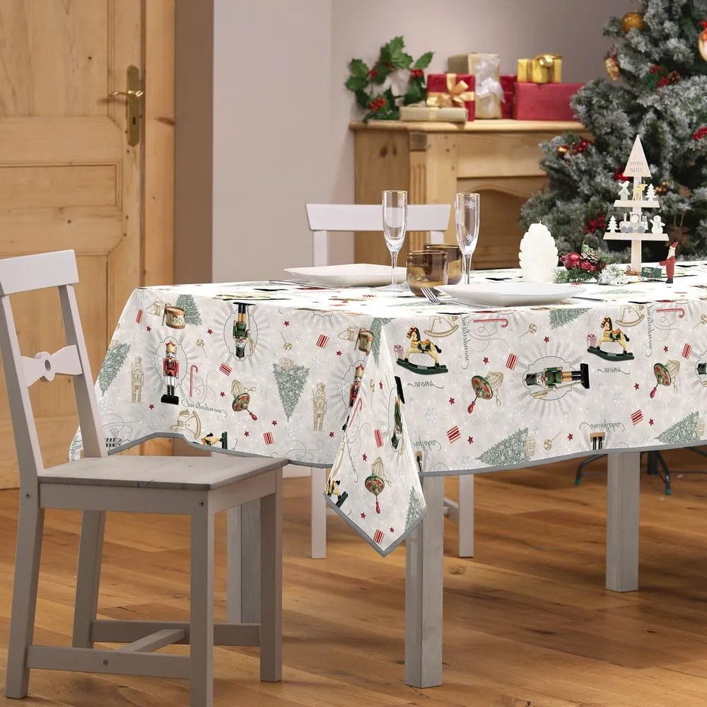 Obrus ze świątecznym motywem 150x300 cm Leopold – douceur d'intérieur
