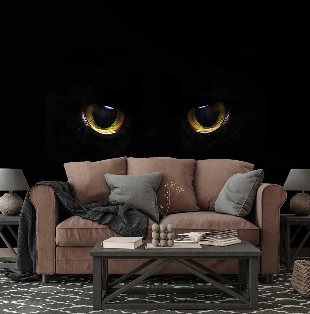 Fototapeta - Kocie oczy (196x136 cm)