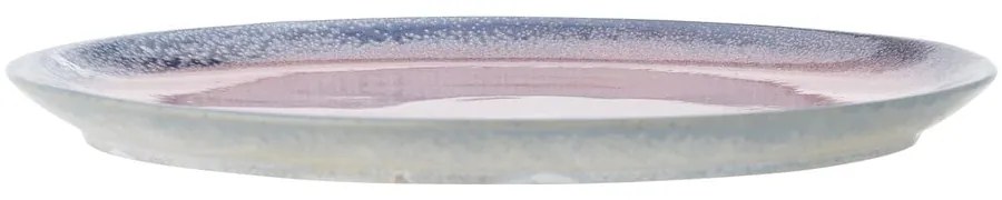 Jasnoróżowy kamionkowy talerz ø 26,5 cm Paula – Bloomingville