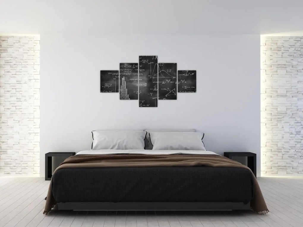 Obraz - Miłość do liczb (125x70 cm)