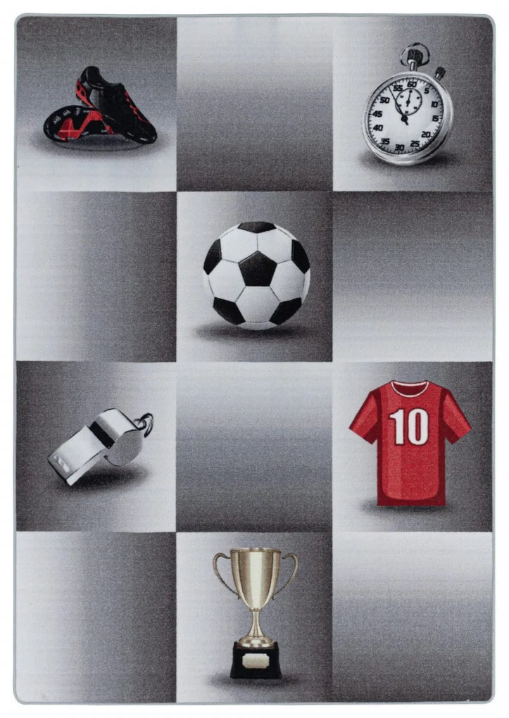 Dywan dziecięcy Play dla małego piłkarza 120 cm x 170 cm