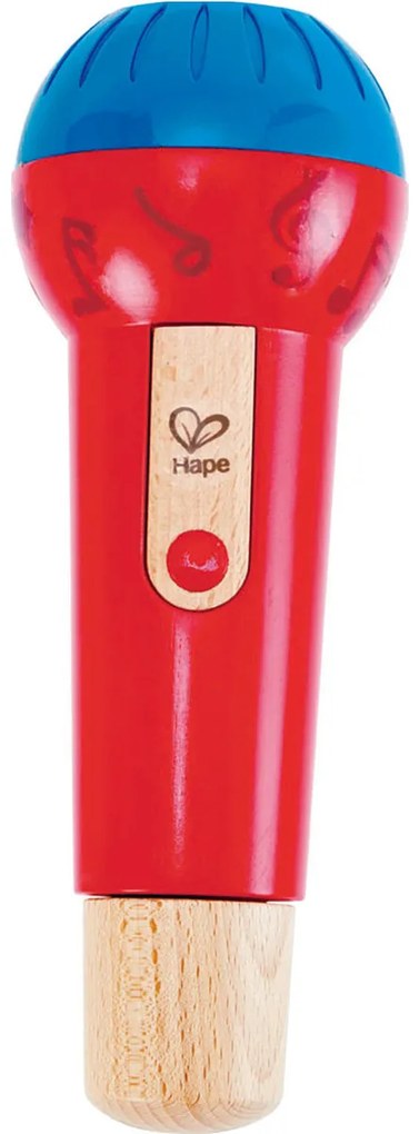 Hape Mikrofon dziecięcy Mighty Echo, 21,8 x 8 cm