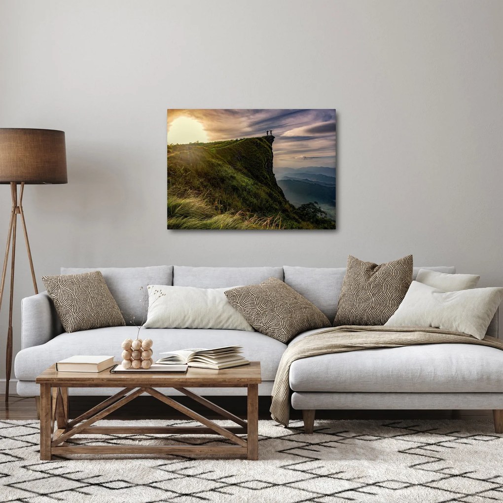 Obraz kobiet na klifie (70x50 cm)