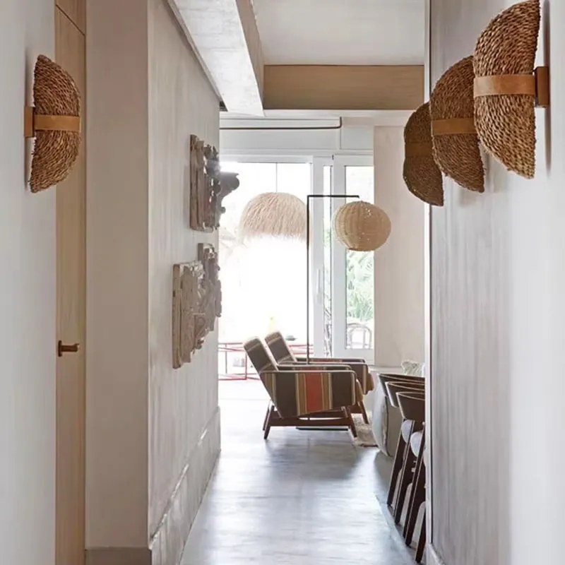 Lampa ścienna kinkiet boho APP1502-1W