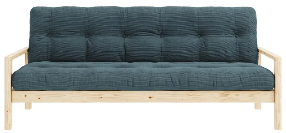 Niebieska rozkładana sofa 205 cm Knob – Karup Design