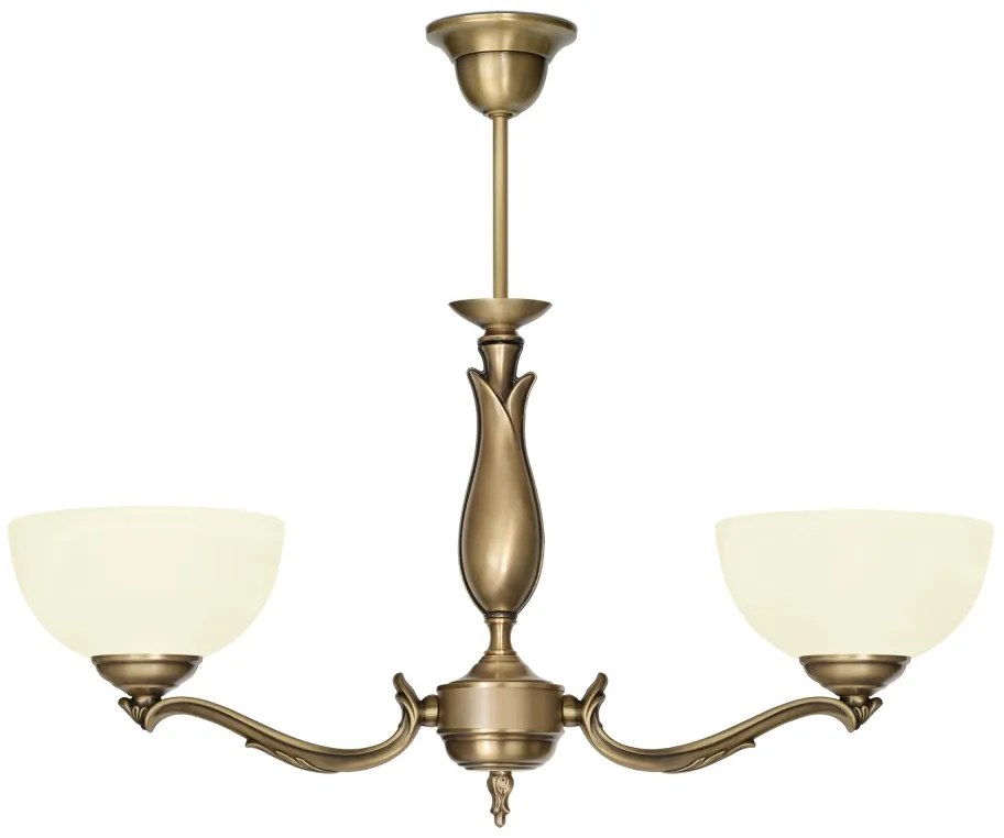 Mosiężna lampa 2-punktowa M-S2