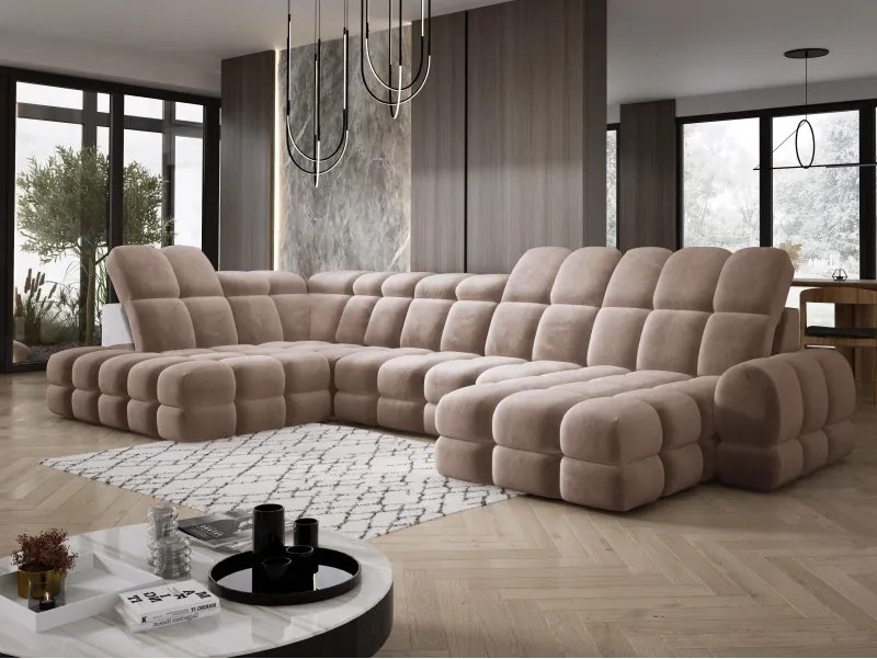 Narożnik TOLLO XL z elektryczną regulacją siedziska WERSAL