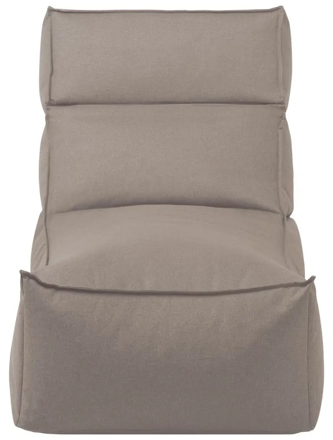 Beżowy tapicerowany leżak ogrodowy STAY – Blomus