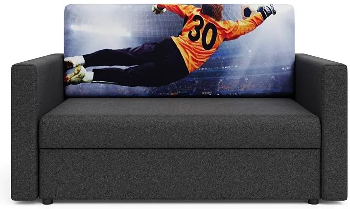 Amerykanka młodzieżowa grafit + football W3-K60