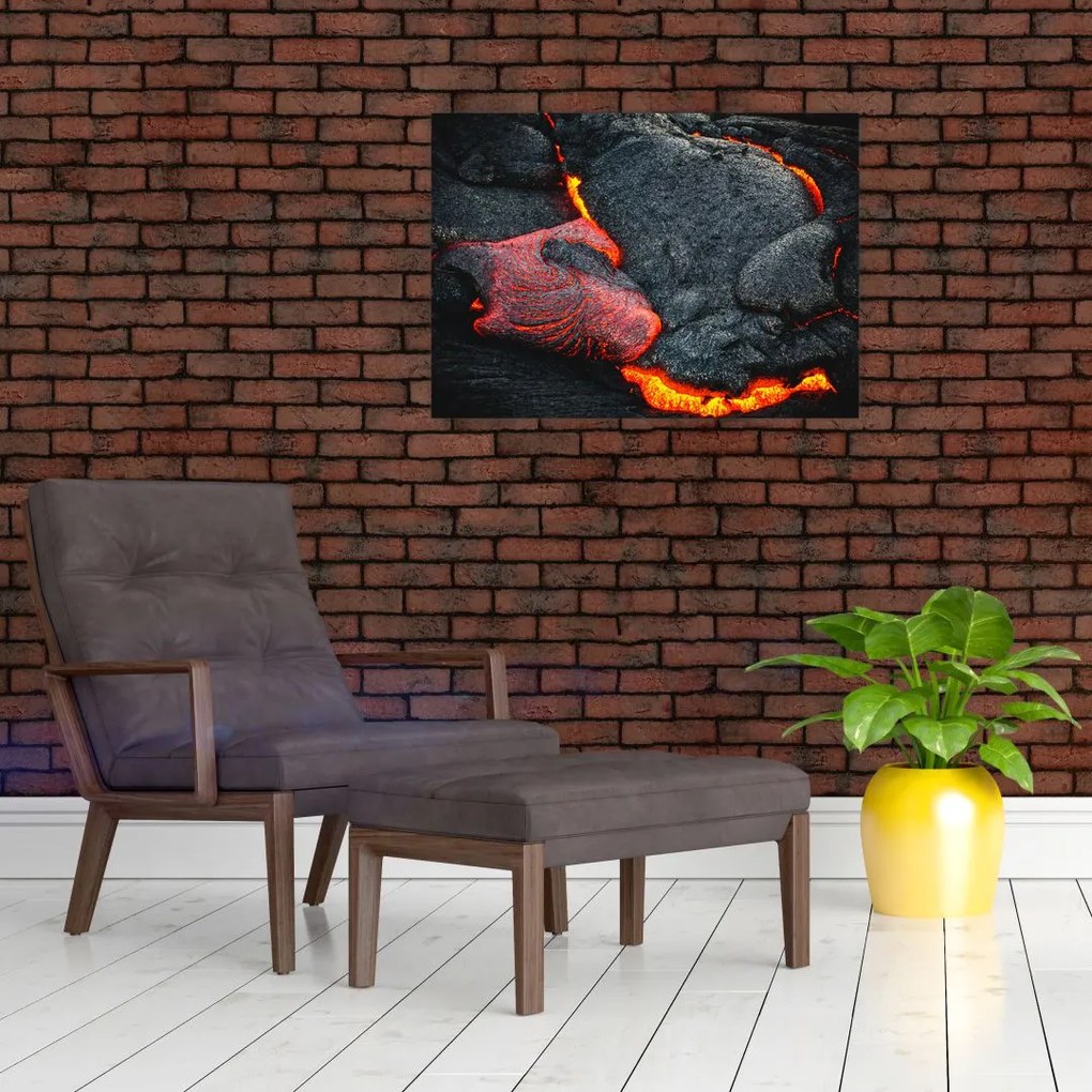 Obraz - Lawa (70x50 cm)