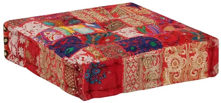 Kwadratowa pufa patchwork - Reo 2X