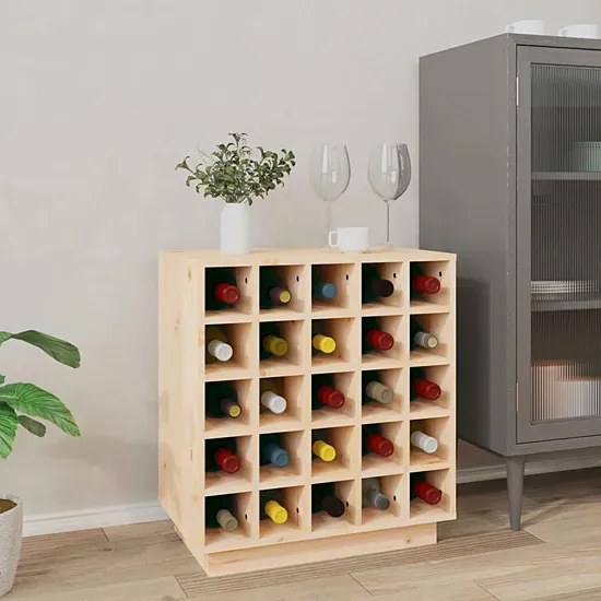 Skandynawska sosnowa szafka na wino L5-N32
