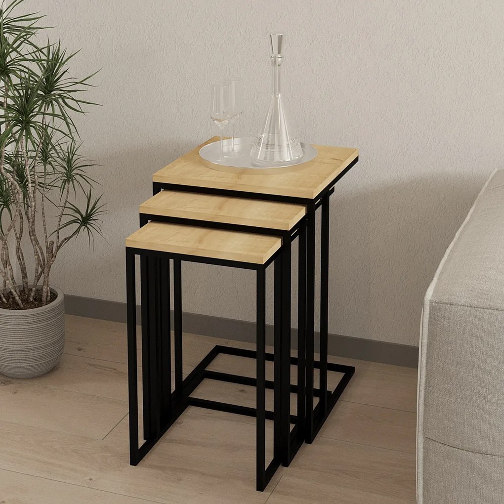 Stolik do odkładania Roma Sapphire, 3 szt.