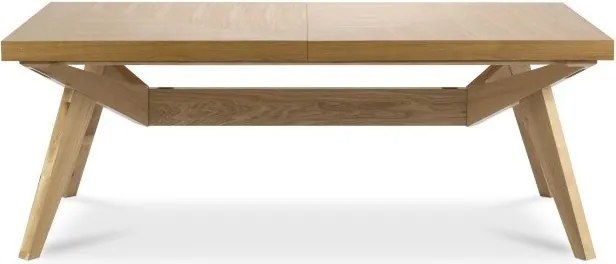 Stół rozkładany VERSO Dąb do Salonu Jadalni 160-260 x 100 x 76 cm, Prostokątny