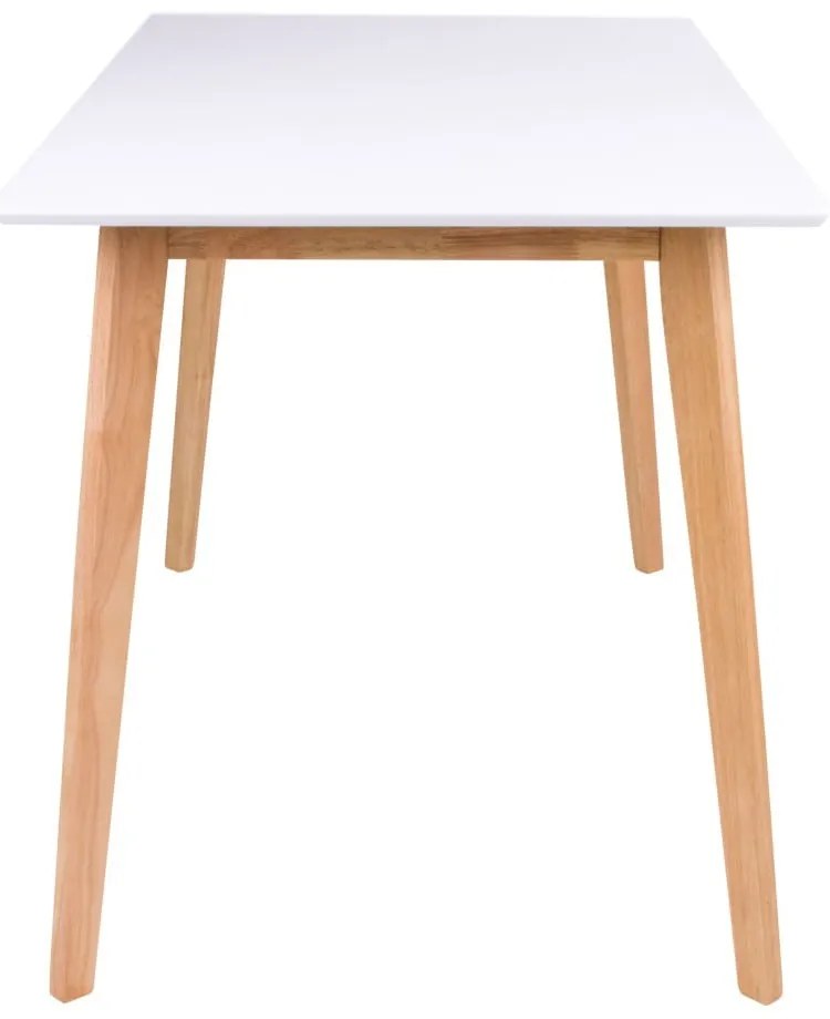 Stół z białym blatem Bonami Essentials Vojens, 120x70 cm