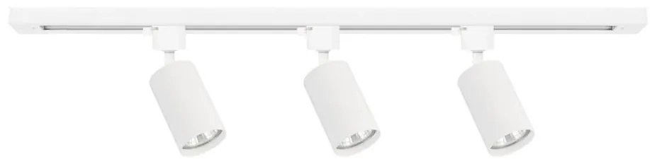 Oprawa punktowa w systemie szynowym TIGER 3xGU10/10W/230V biała