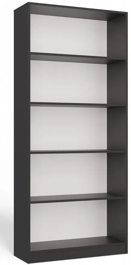 Regał otwarty antracytowy 80 cm - Fawios 4X