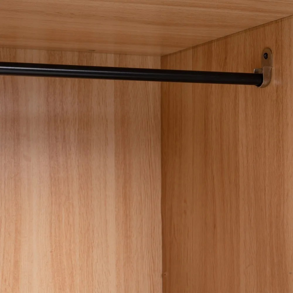 Szafa otwarta w naturalnym kolorze 60x190x48 cm Armarios – Casa Selección