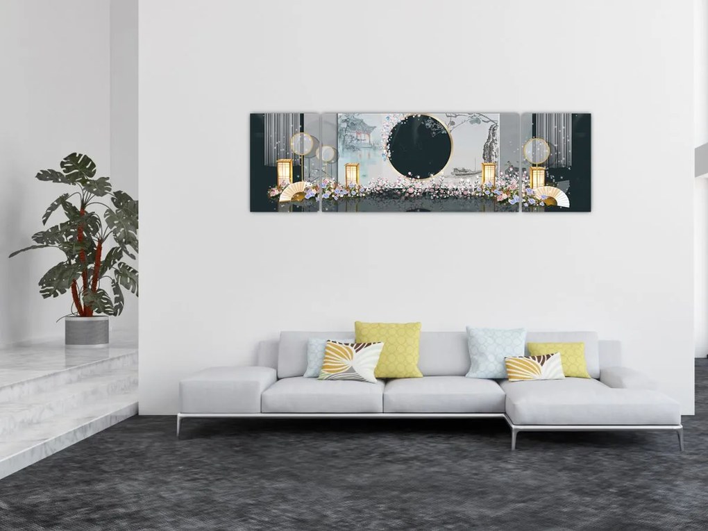 Obraz - Kolaż (170x50 cm)