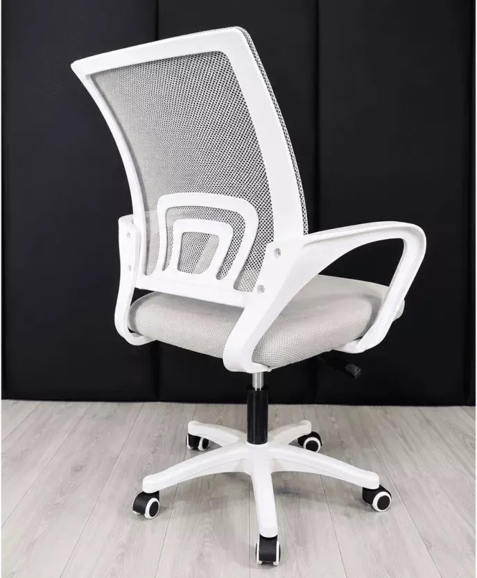 Ergonomiczne krzesło biurowe Irwin z regulacją wysokości i oddychającą siatką