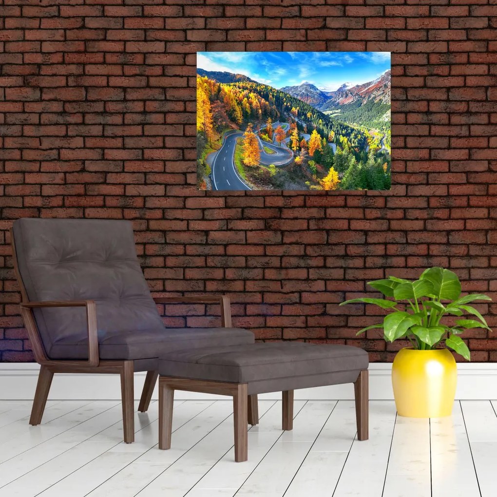Obraz - Przełęcz Malajska (70x50 cm)