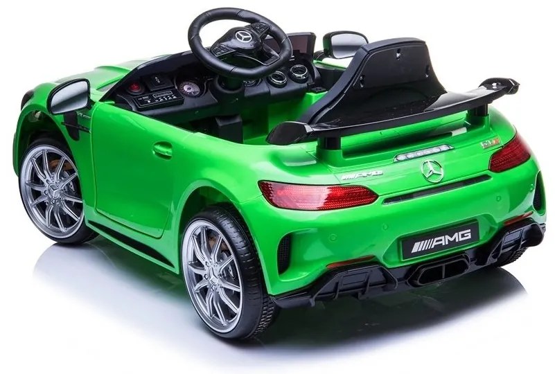 Auto na akumulator mercedes gtr zielony