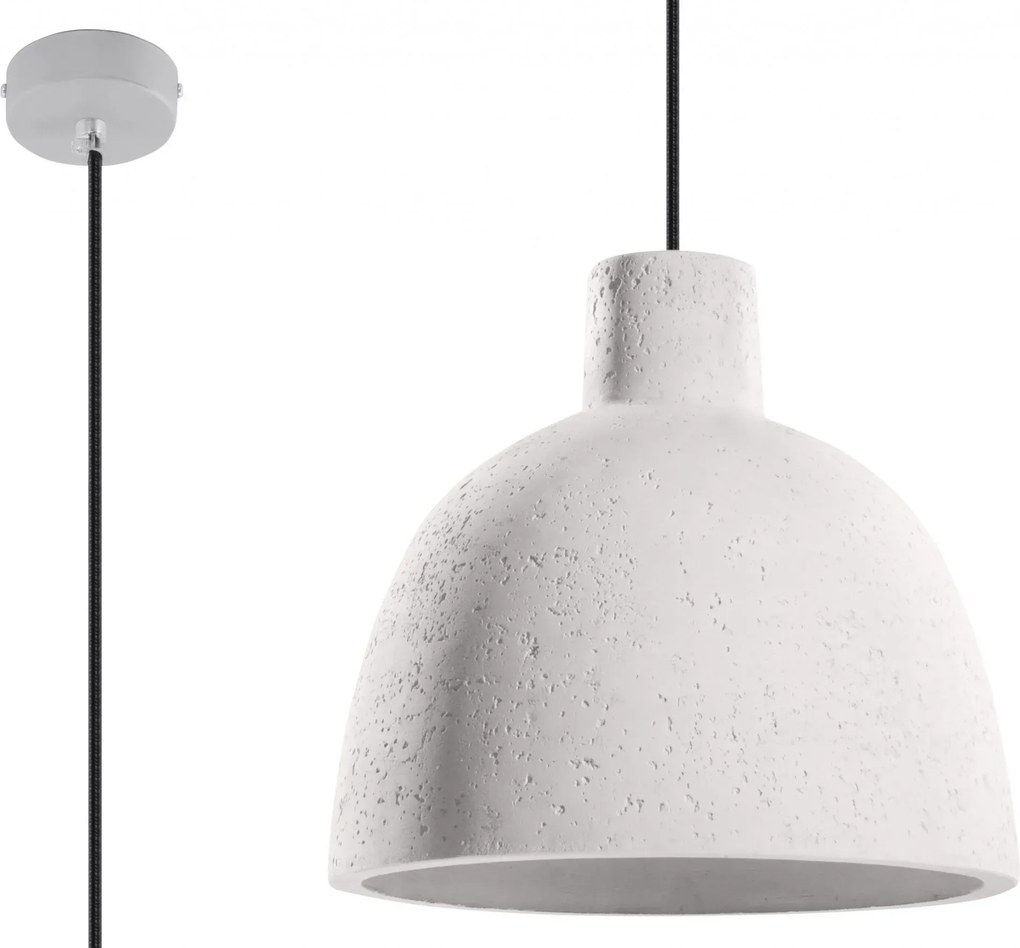 Industrialna lampa wisząca betonowa E832 R5-B51