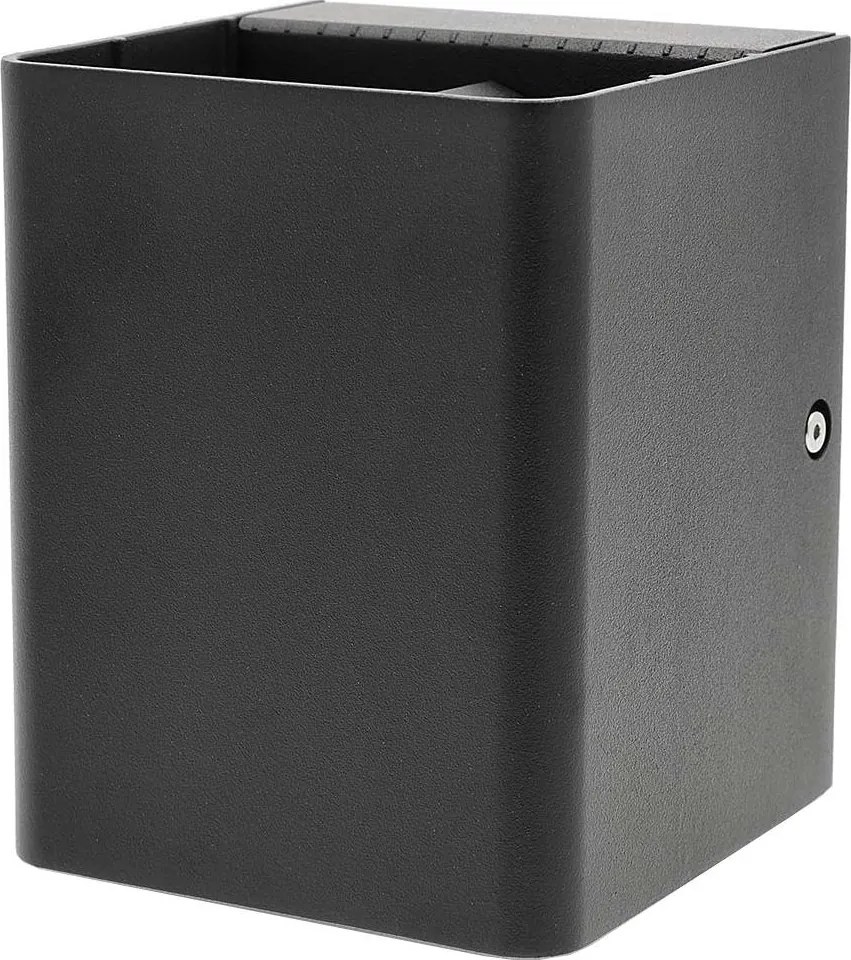 Nedis ZBLOW10RGBW - LED RGBW ściemnialna oprawa zewnętrzna LED/12W/230V IP65 Wi-Fi Tuya czarna