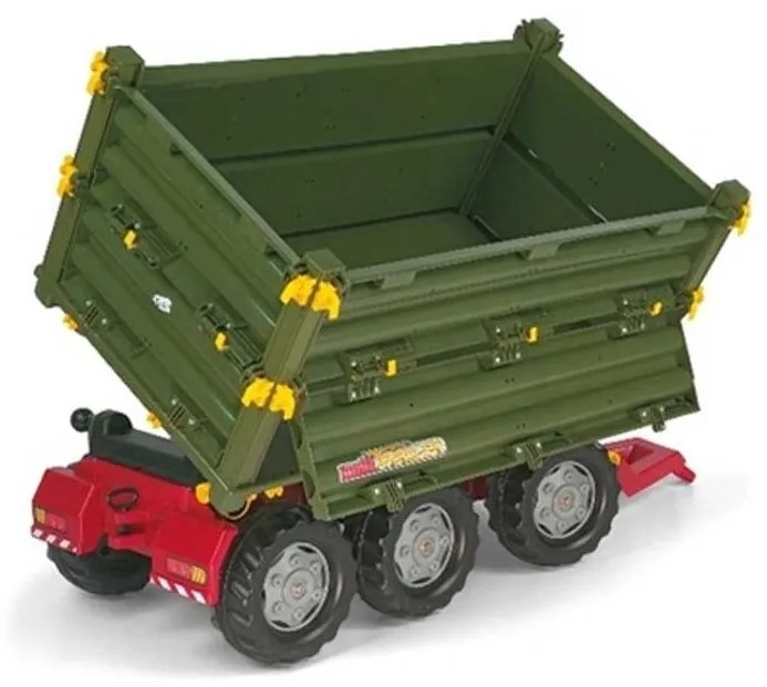 Rolly toys rollytrailer wielka przyczepa 3 osie multi trailer