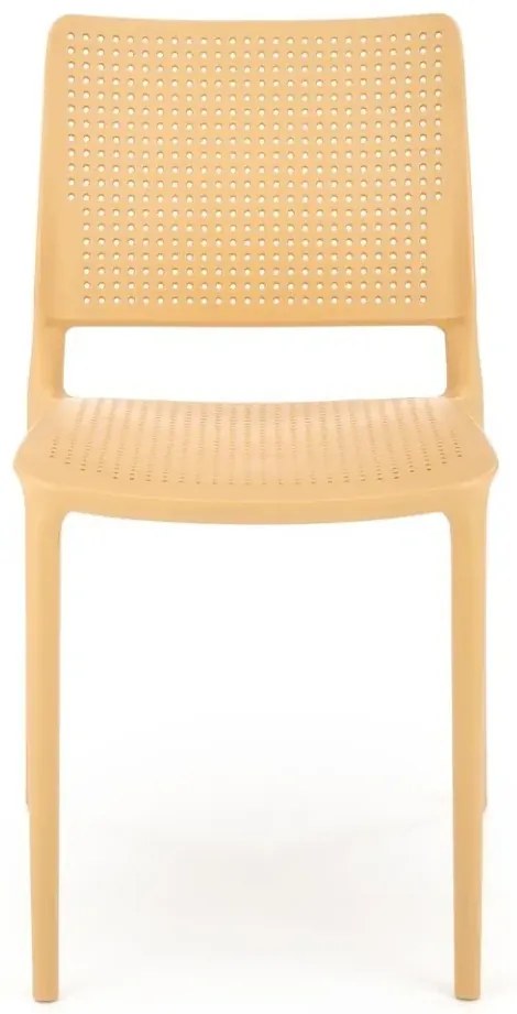 Krzesło K514 pomarańczowe HALMAR