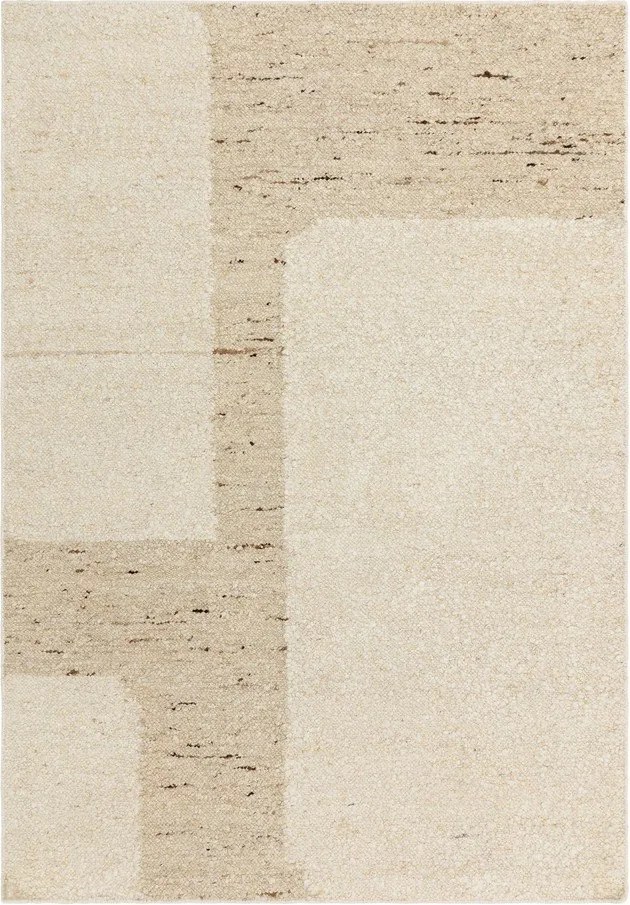 Beżowy wełniany dywan dwustronny/tkany ręcznie 160x230 cm Napa Tumbla – Asiatic Carpets