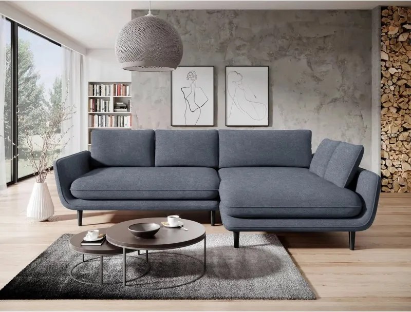 Narożnik SOLANO funkcja spania pojemnik poduszki WERSAL