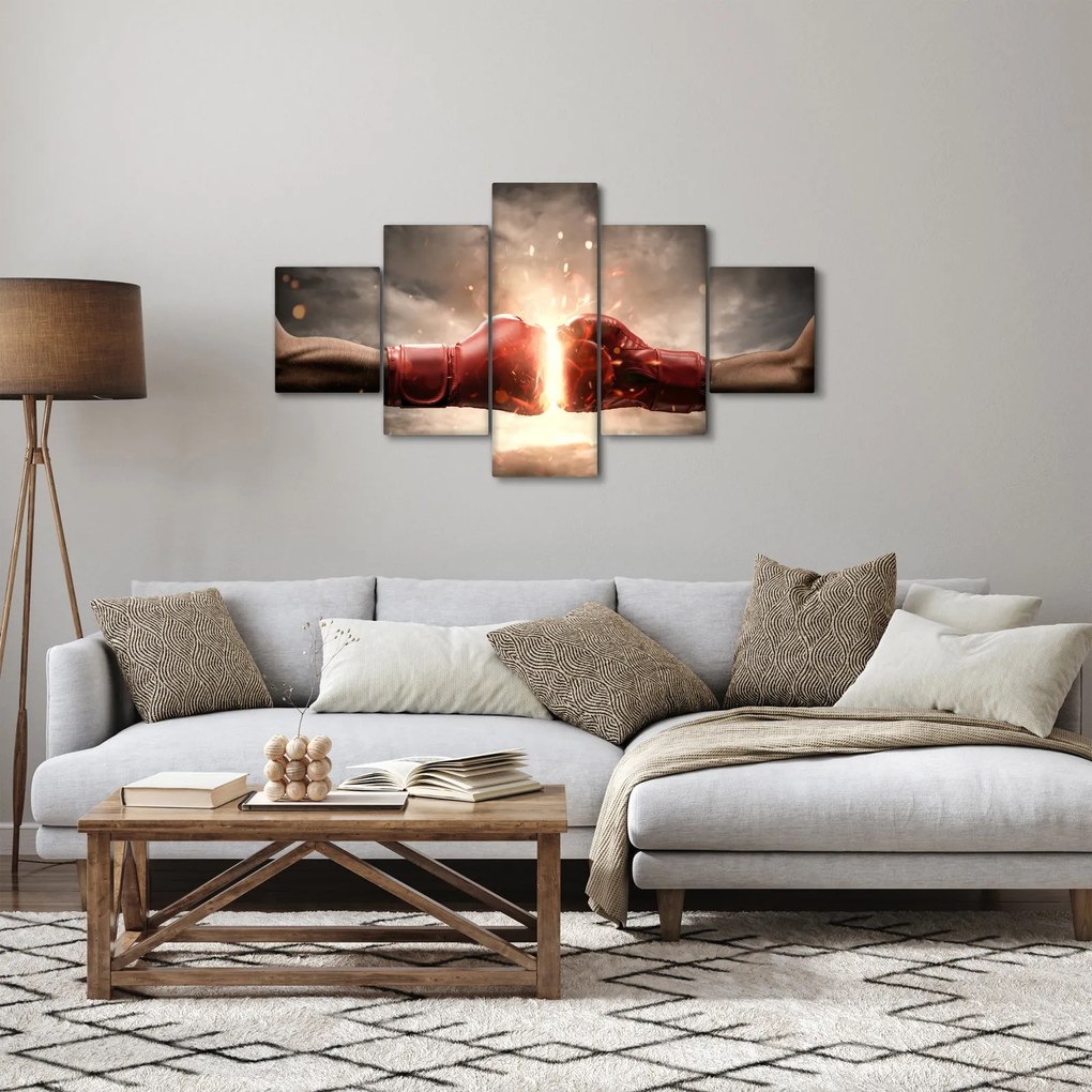 Obraz - Boks (125x70 cm)