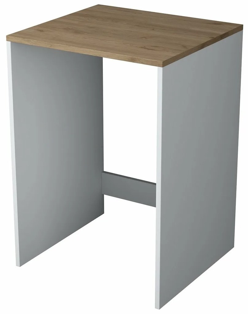 Szafka nad pralkę Duma White and Walnut