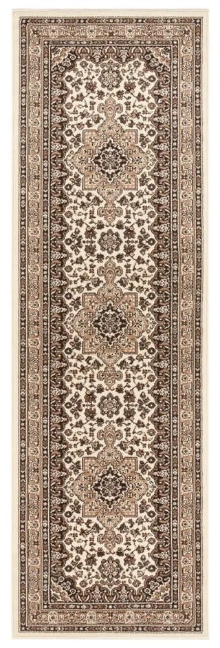 Beżowy chodnik Nouristan Parun Tabriz, 80x250 cm