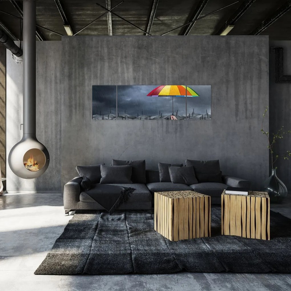 Obraz - Parasole (170x50 cm)
