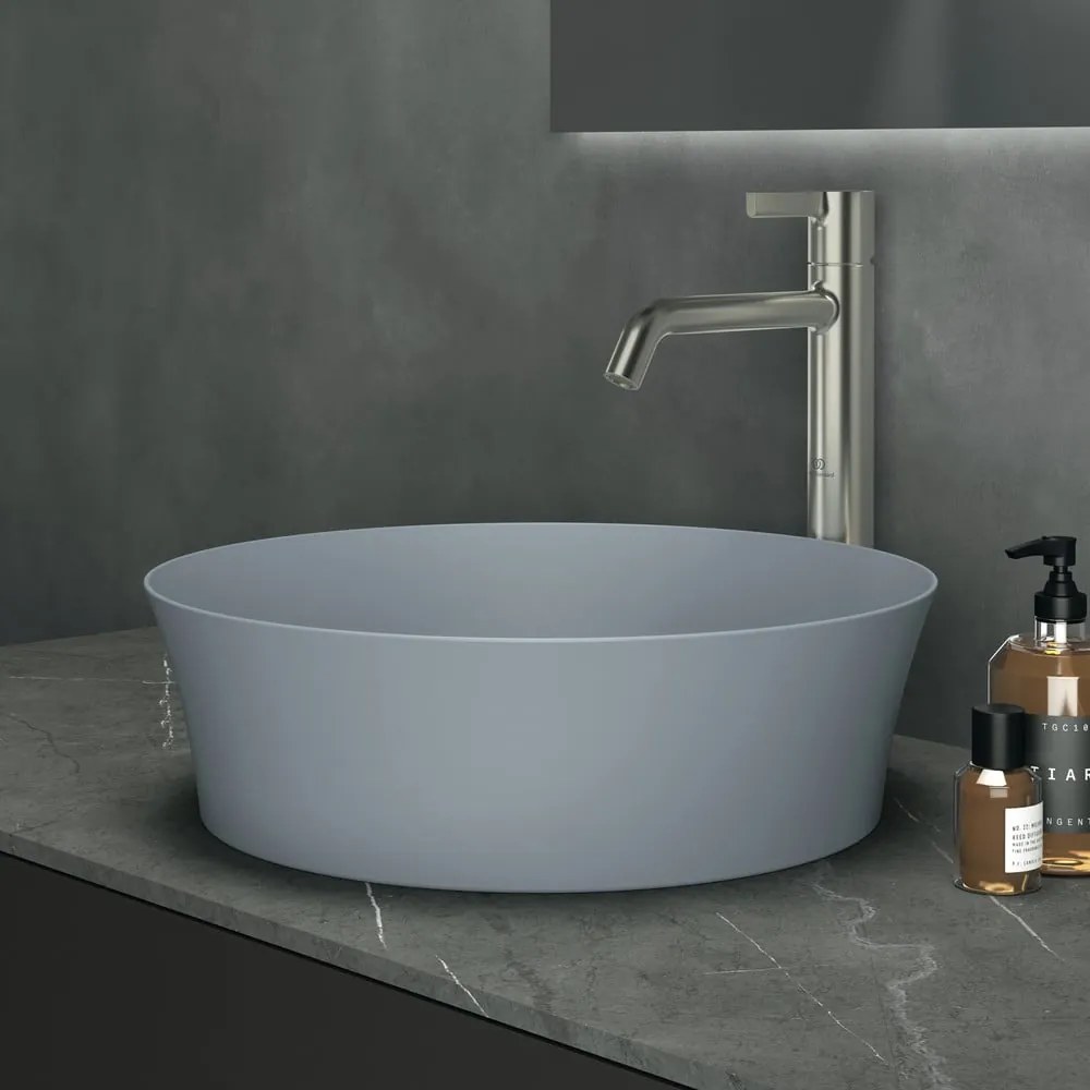 Jasnoniebieska ceramiczna okrągła umywalka ø 40 cm Ipalyss – Ideal Standard