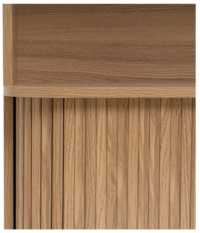 Regał w dekorze dębu w naturalnym kolorze 80x172x40 cm Elia – Casa Selección