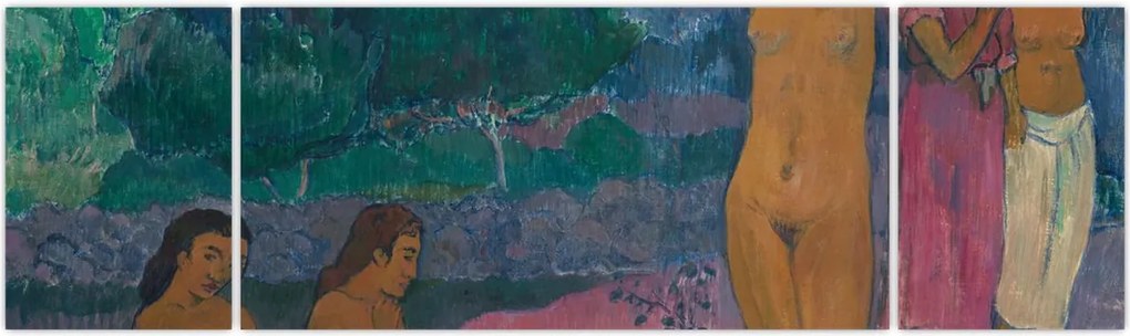Obraz - Paul Gauguin, The Invocation, reprodukcje (170x50 cm)