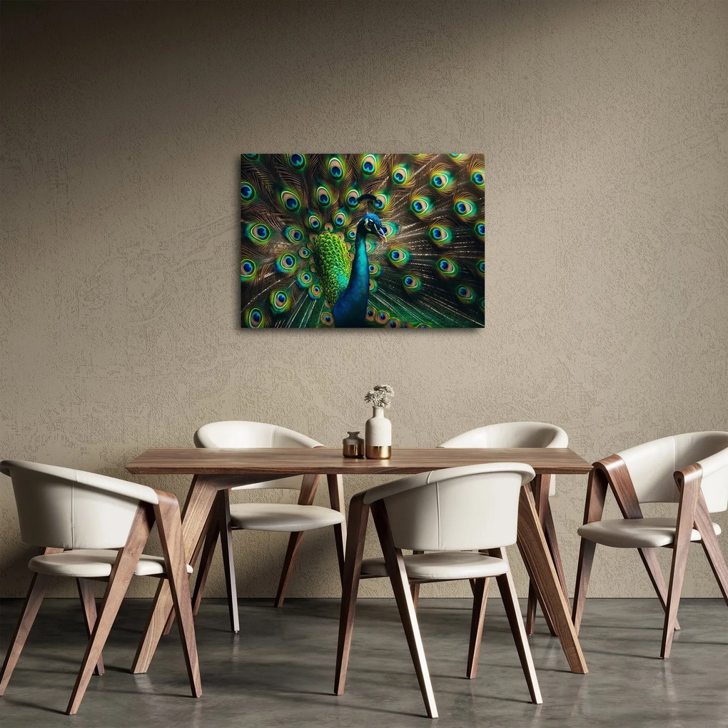 Obraz – Paw (70x50 cm)