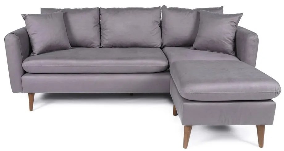 Jasnoszara sofa 215 cm Sofia – Balcab Home