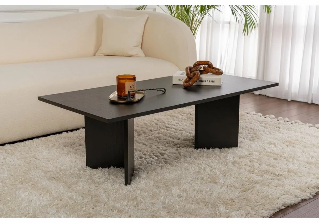 Stolik konferencyjny Sabin Wood Black