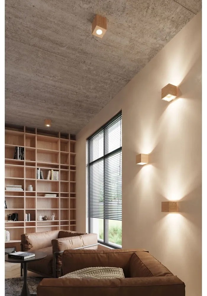 Drewniany kinkiet Sollux Geo