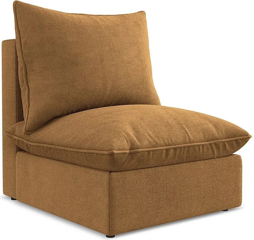 Moduł - z tkaniny strukturalnej - terakota - MANAO