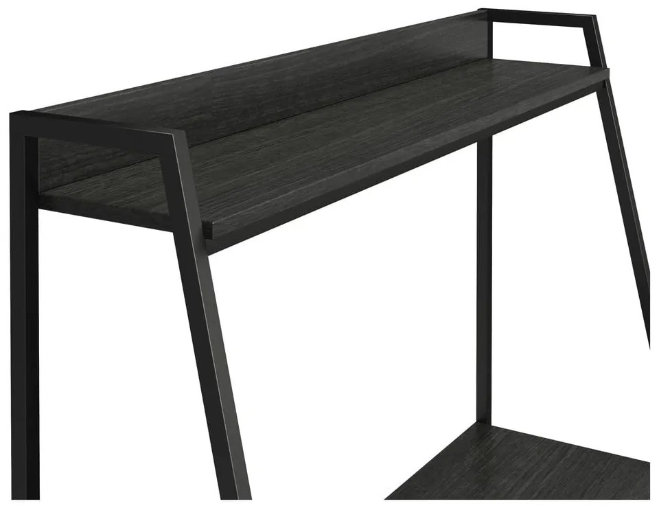 Ścienne biurko z blatem w dekorze dębu 51x111 cm Bushwick – Novogratz
