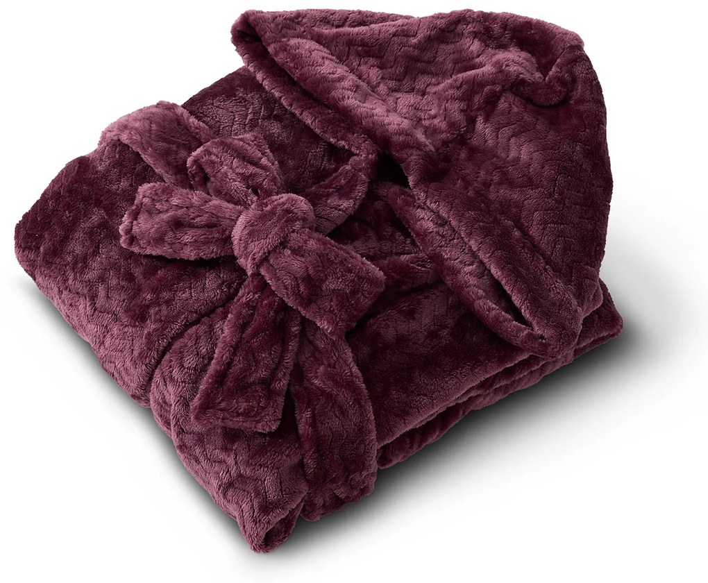 SZLAFROK WARM HUG LILIOWY M liliowy